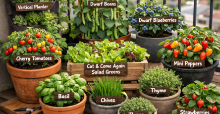 10 Smart Plants for Compact Gardens