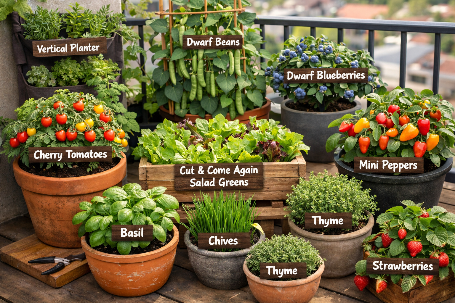 10 Smart Plants for Compact Gardens