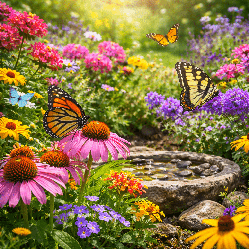 Attract butterflies to your garden