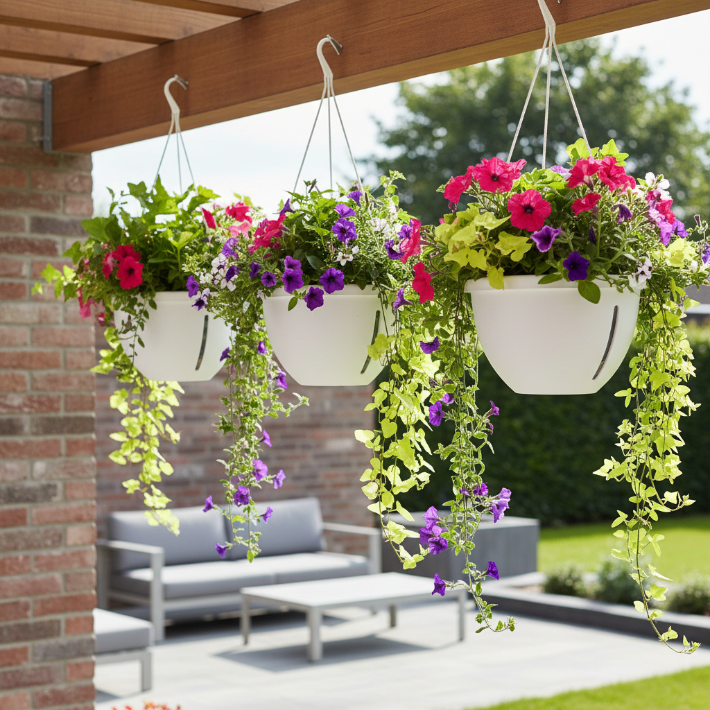 Self-Watering Hanging Baskets
