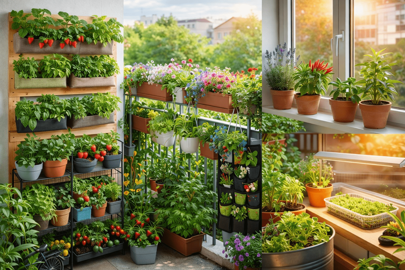 urban gardening ideas for small spaces