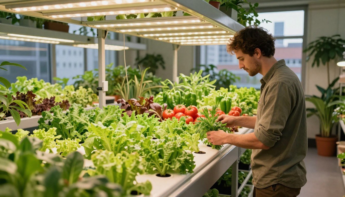 Urban Indoor Farming: A Sustainable Solution in 6 steps urban indoor farming