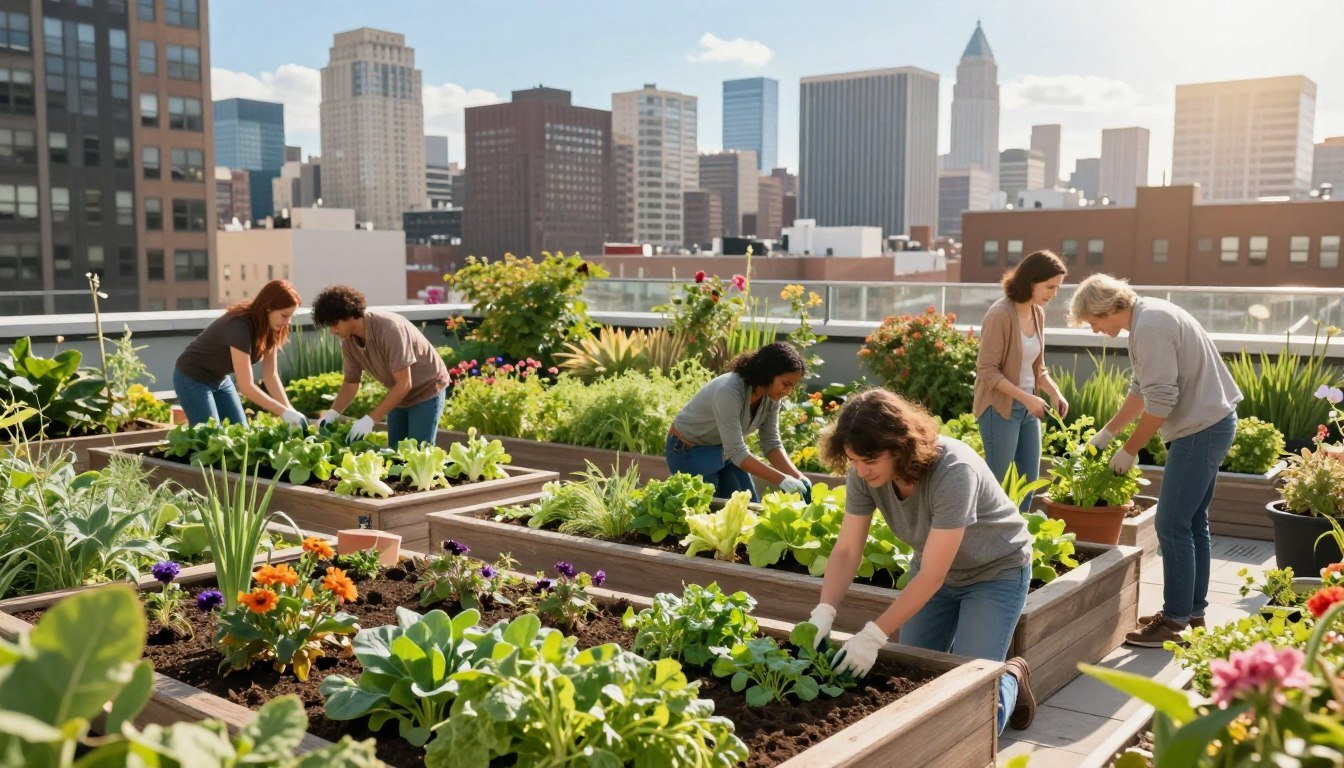 urban gardening benefits