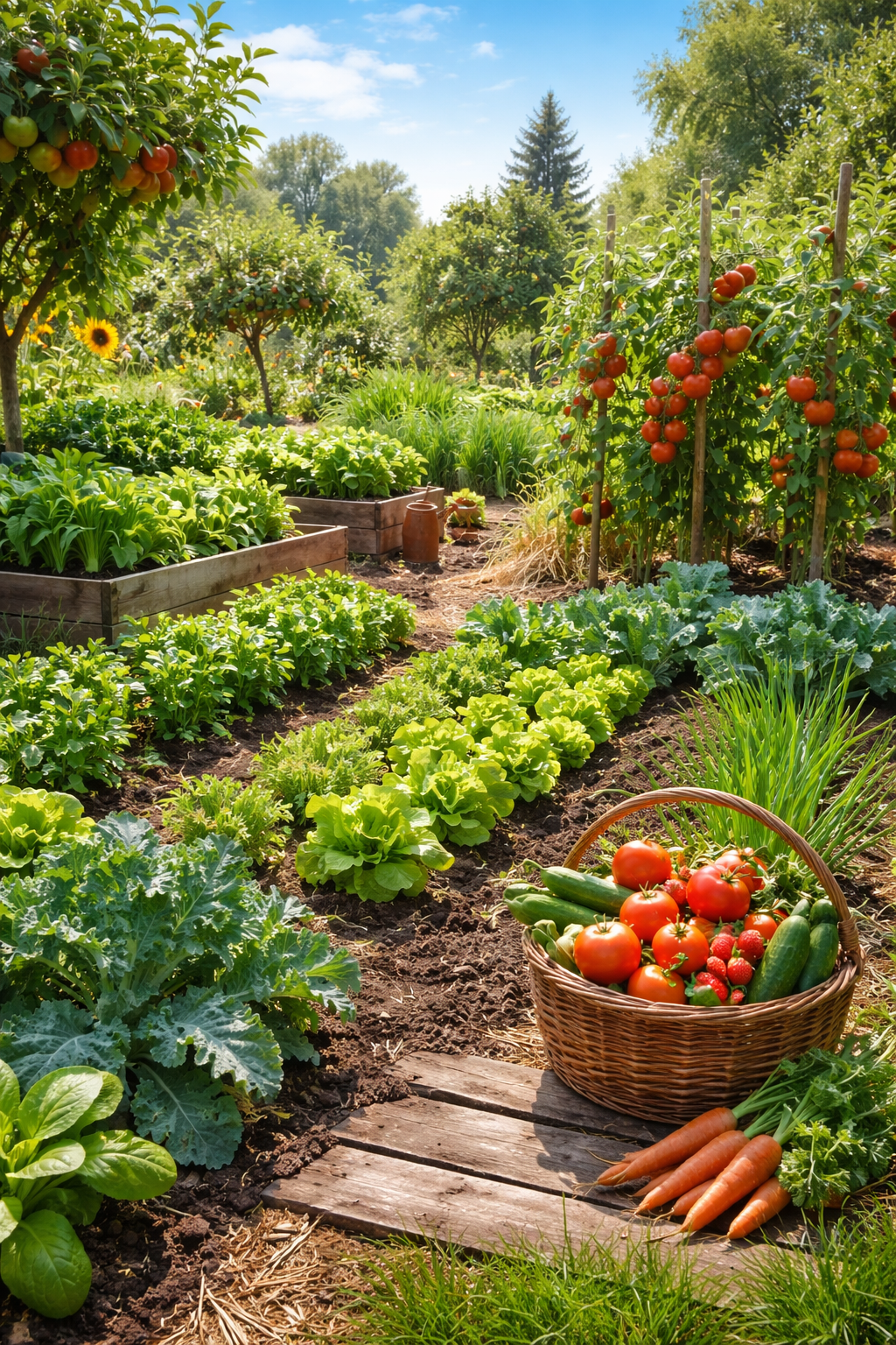 Planting Vegetables and Fruits: A Growing Movement Toward Health and Sustainability
