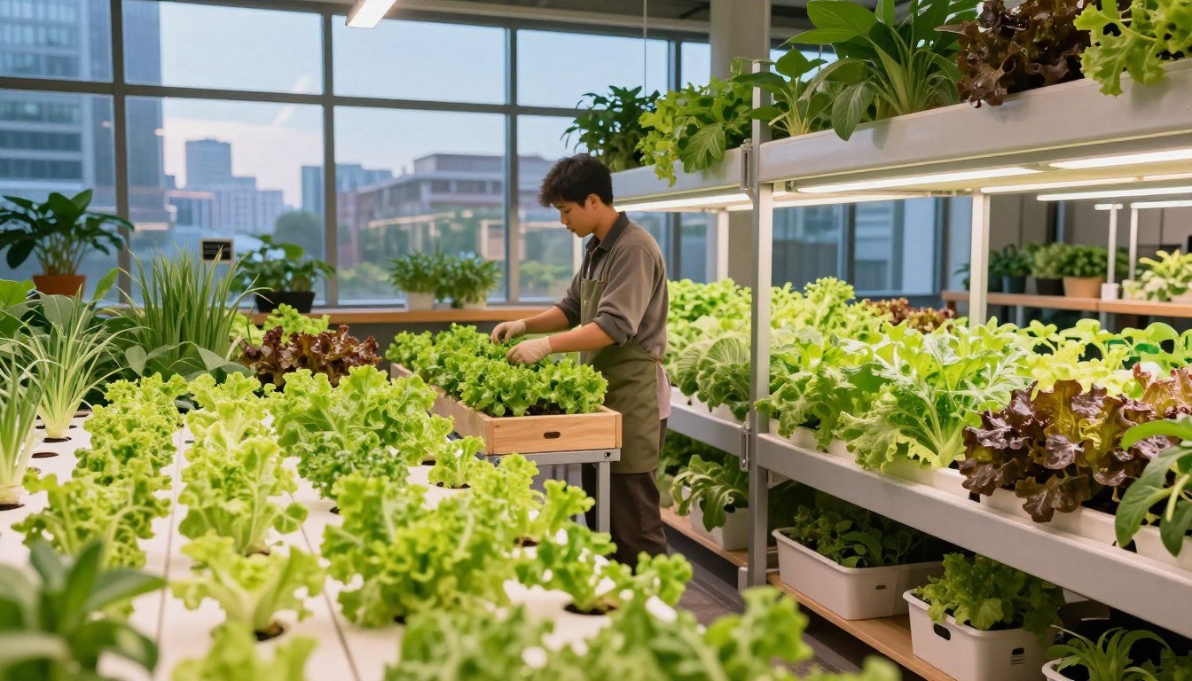 Urban Indoor Farming