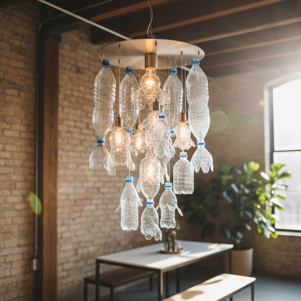 5 Ingenious Ways to Recycle Plastic Bottles into Home Decor Plastic Bottle Pendant Light
