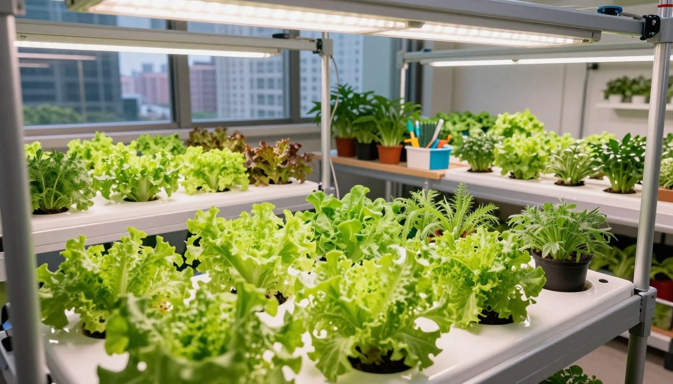 Urban Indoor Farm: Cultivate Fresh Produce at Home indoor growing systems