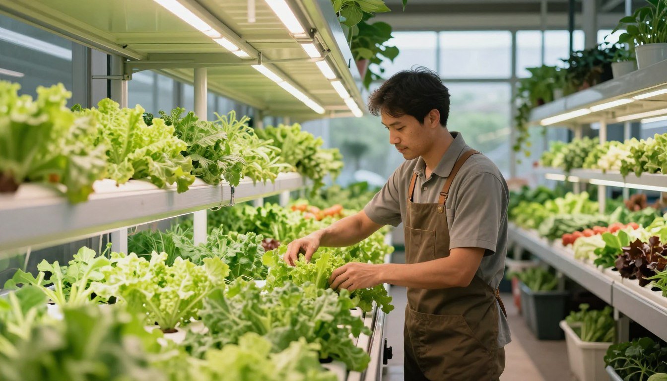 Urban Indoor Farming: A Sustainable Solution in 6 steps sustainable agriculture