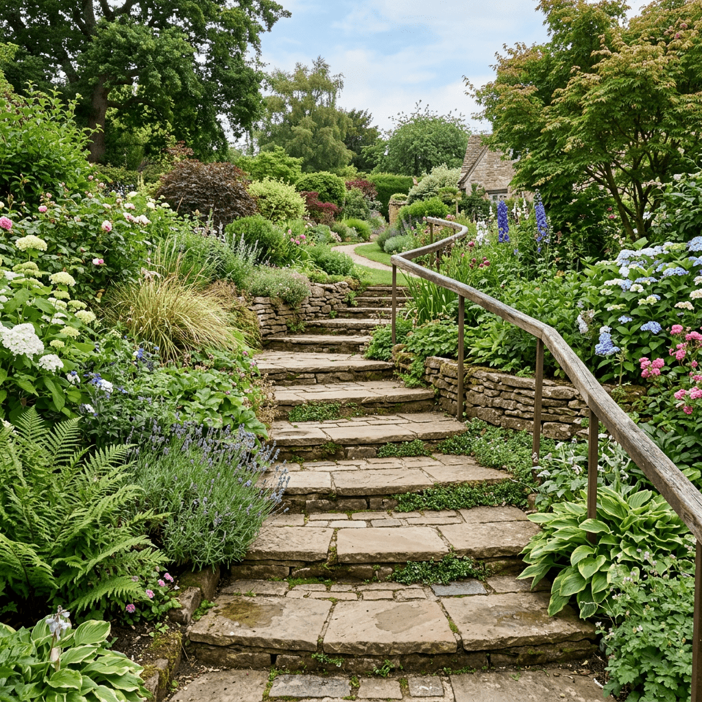 10 Stunning Garden Step Designs to Inspire You