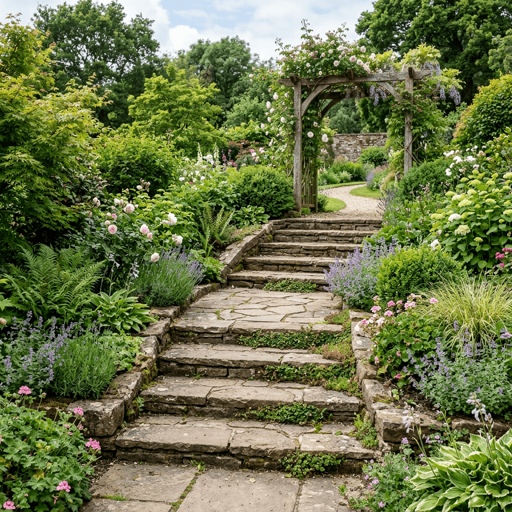 The Complete Guide to Garden Steps: Design, Materials, and Safety