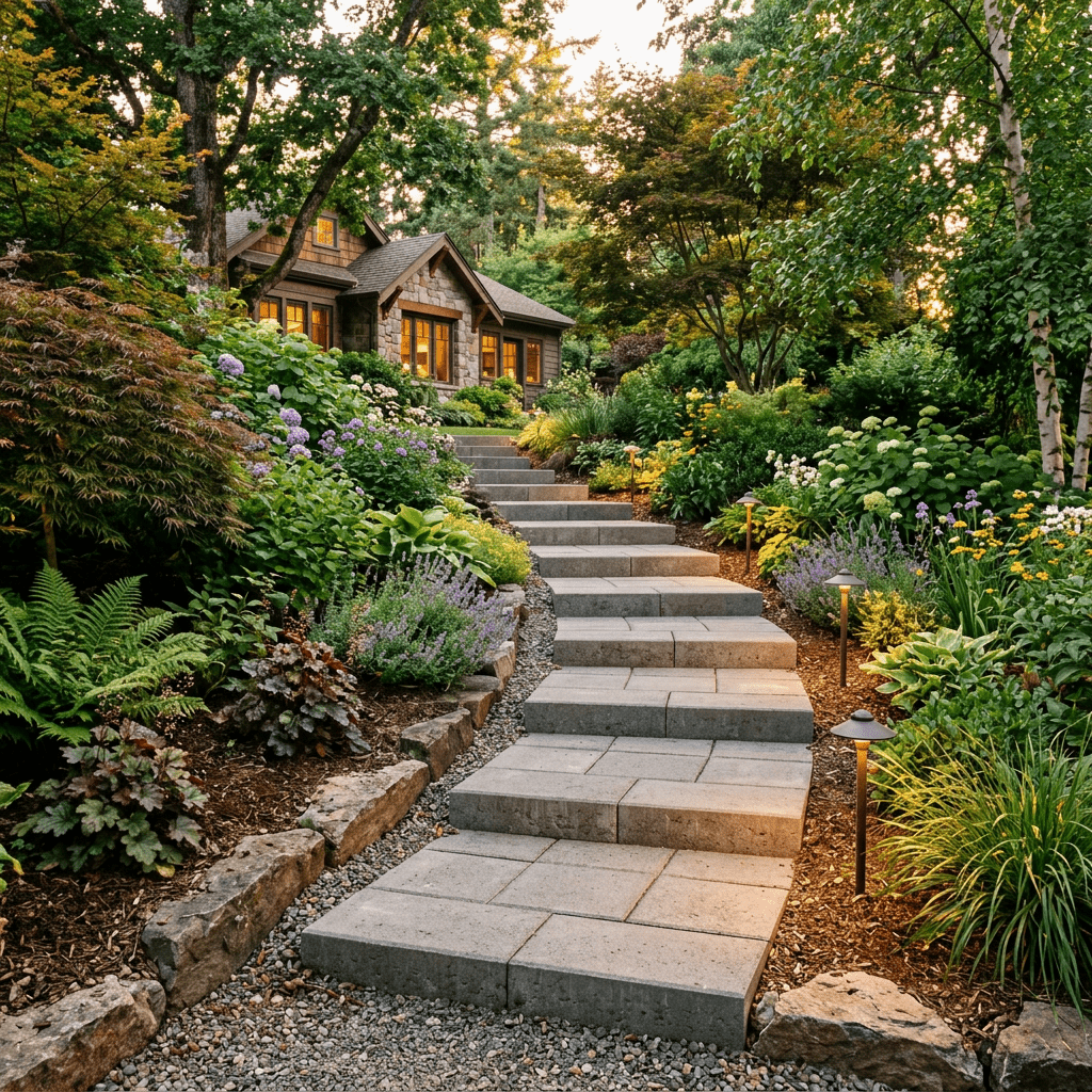 The Complete Guide to Garden Steps: Design, Materials, and Safety